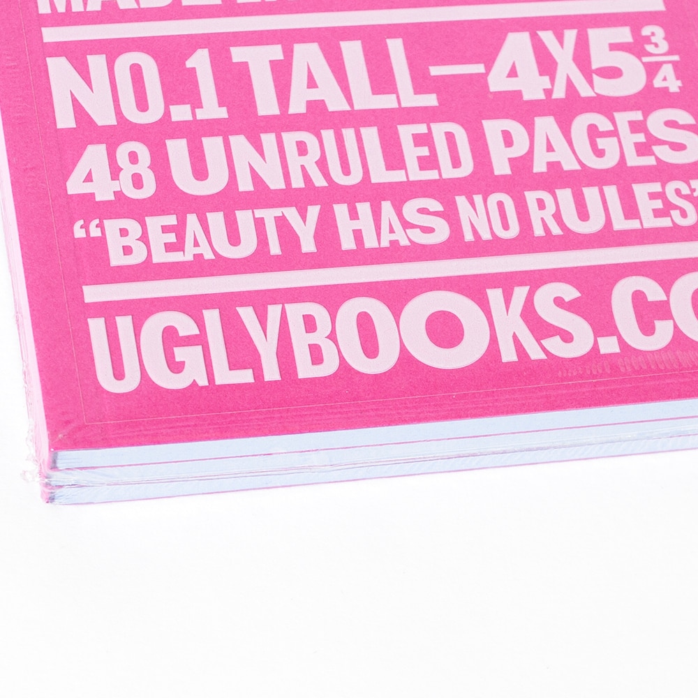 Memo & Notebooks, Art & School, 4"x5.75", Uglybooks, #1, Perfect Bound, Book, 3 Pack, Sprinkles, 963739